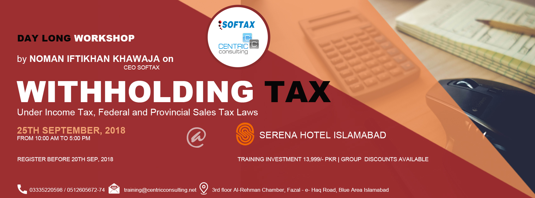 Day Long Workshop on WITHHOLDING TAX